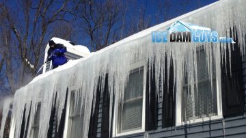 Emergency Ice Dam Removal